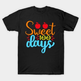 100 Sweet Days Of School T-Shirt